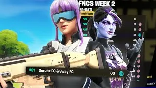 How I Qualified for FNCS Finals Week 2 w/FaZe Sway