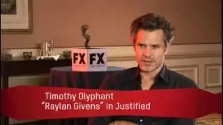 Justified - Timothy Olyphant About Raylan Givens