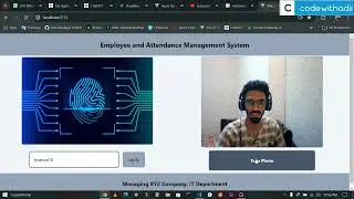 MERN  project || Attendance with live picture || Employee management system || CodeWithAdii