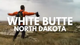 The Highest Point in North Dakota, White Butte | Solo Van Life