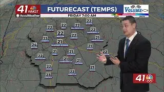 Absolutely frigid temperatures expected overnight
