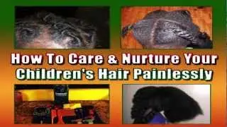 Commercial  Black Childrens Natural Hair