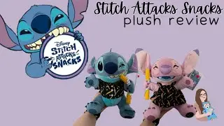 stitch attacks snacks october plush churro | disney haul and disney plush review