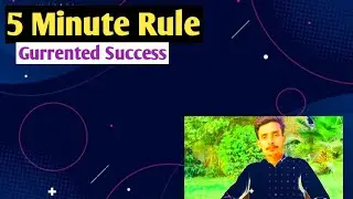 5 Minute Rule That Change Your Life Completely urdu hindi/Powerful motivational video for success