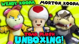 &iexcl;Unboxing de peluches de Wendy Koopa, Morton Koopa y All Star Toad Plush!! 🎁 - CMB en Espa&ntilde;ol