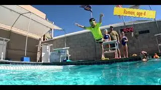 High Jumps & Long Swims ~ Smart Fish Learn-To-Swim Graduates