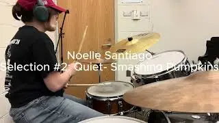 Noelle Santiago SJU Hawk Band Drum Set Audition