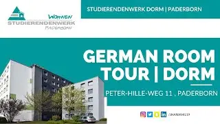 German Room Tour | Dorm | Studierendenwerk | Nikhil Jha Germany