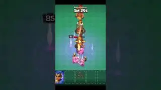 1 to max level single inferno tower ..vs.. King 😵#shorts