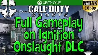 COD Ghosts Onslaught DLC Gameplay - New Map 
