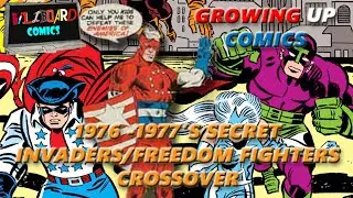 Комиксы о взрослении: кроссовер Invaders/Freedom Fighters 1976-77 годов