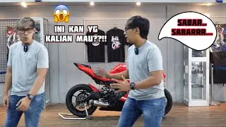 RINCIAN BIAYA BIKIN TAMPILAN MOTOR BALAP DAN LATIHAN DI SENTUL - MODIFIKASI ZX25R