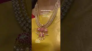 #white #stones #kundan #necklace #haram #design #viral #shorts