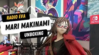 RADIO EVA Evangelion Mari Makinami Anime Figure Unboxing Review