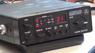 Amstrad CB901 (made in Japan version) UK (CB27/81) CB radio (mobile) -   On The Air test