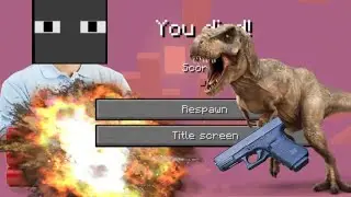 MINECRAFT BUT IF I DIE I EXPLODE!!!