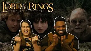 Boyfriend reacts to LORD OF THE RINGS: THE TWO TOWERS for the FIRST time
