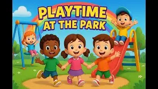 🌈 Playtime at the Park! 🌈 Fun Educational Song for Kids &ndash; 3D Cartoon