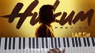 JAILER - Hukum Song Thalaivar Alappara|Keyboard Cover | Jailer First Single | Rajinikanth| Anirudh