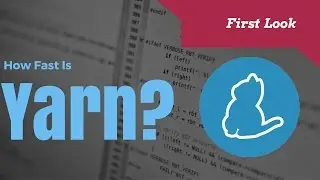 Yarn Package Manager Speed Test