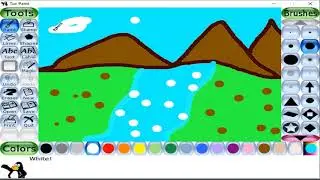 TUX PAINT SCENERY SMUDGE TOOL