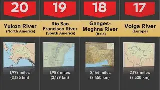 TOP 20: Longest Rivers on Earth
