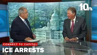 Gov. Dan McKee speaks on ICE arrests