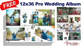 pre wedding album design psd free download || wedding album PSD free download||