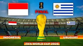 URUGUAY vs INDONESIA | FIFA World Cup 2026™ FINAL | Full Match | Realistic PES 21