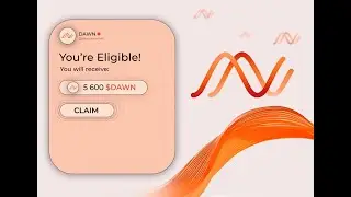 $DAWN Airdrop Full Guide | EARN Free Money BY Your Internet