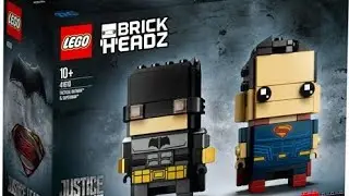 41610, Tactical Batman&trade; & Superman&trade;, LEGO&reg; BrickHeadz&trade;