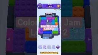 Color Block Jam - Level 412 #colorblockjam #games #colorblocks #gaming #solution