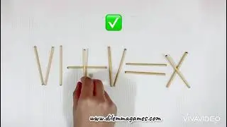 MATCHSTICKS ENIGMAS By DILEMMA GAMES