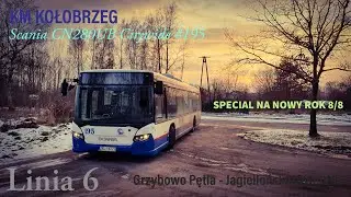 [SPECIAL NA NOWY ROK 8/8] Linia 6 Grzybowo Pętla - Jagiellońska/Dworzec #195