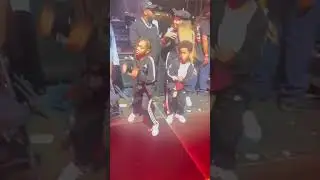 Yo Gotti Popped Out On Run-DMC & Angela Simmons On Stage Last Night 🎤🎛 #Shorts 50 Years of Hip Hop