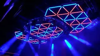 LED Pixel Bar Tubes Mapping Installation in Night Club with Resolume