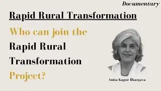 Who can join the Rapid Rural Transformation Project?