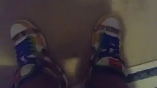 ebay dunks look so funny with no socks 🤣
