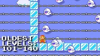 Every Mario Maker 2 Level, Starting at the Beginning (Level 101-140): Autoscroll Nightmares