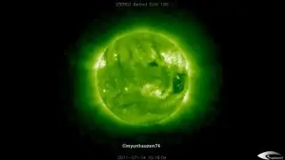 Increased UFO activity in the orbit of the Sun July 14, 2011