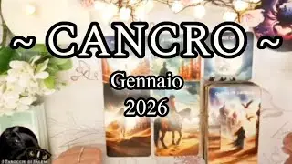♋ CANCRO ♋ Gennaio 2026 🍾🎆 Energie Generali, Amore, Carriera - I Tarocchi di Sálem 🖤