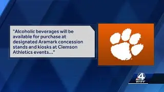 Clemson to sell beer at athletic events