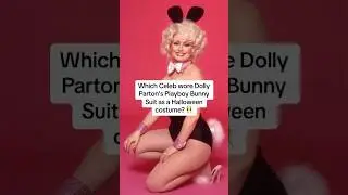 What movie star wore Dolly Parton&rsquo;s Playboy Bunny outfit? #dollyparton #playboy #dolly