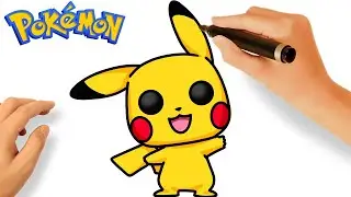 HOW TO DRAW PIKACHU FUNKO CHIBI EASY | POKÉMON