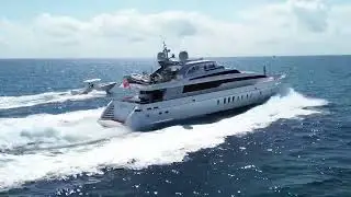 NEW addition to the Worldwide Boat Charter Fleet, The 108 foot SanLorenzo DADDY.