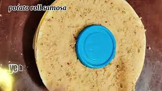 How to make very delicious crispy and crunchy Potato Roll Samosa at home easy recipe | #Rollsamosa