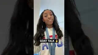 THE TIK TOK DROPPED 🐐 (via simonebiles/TT) #gymnast #olympics #women