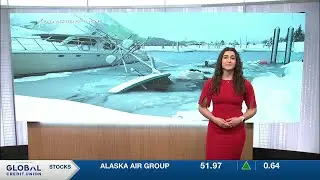 Record snowfall sinks 8 boats in Juneau harbor, closes schools and businesses