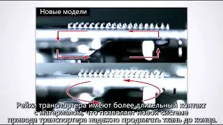 Серия машин Brother Innov-is NV. SFDS - система продвижения материала.