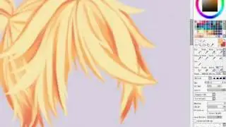 Hair colouring tutorial